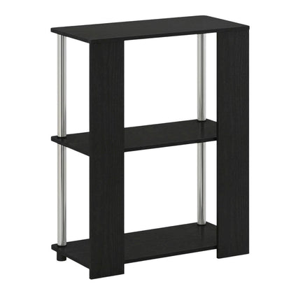 Engineered Wood Bookcase with Shelving for Storage and Display