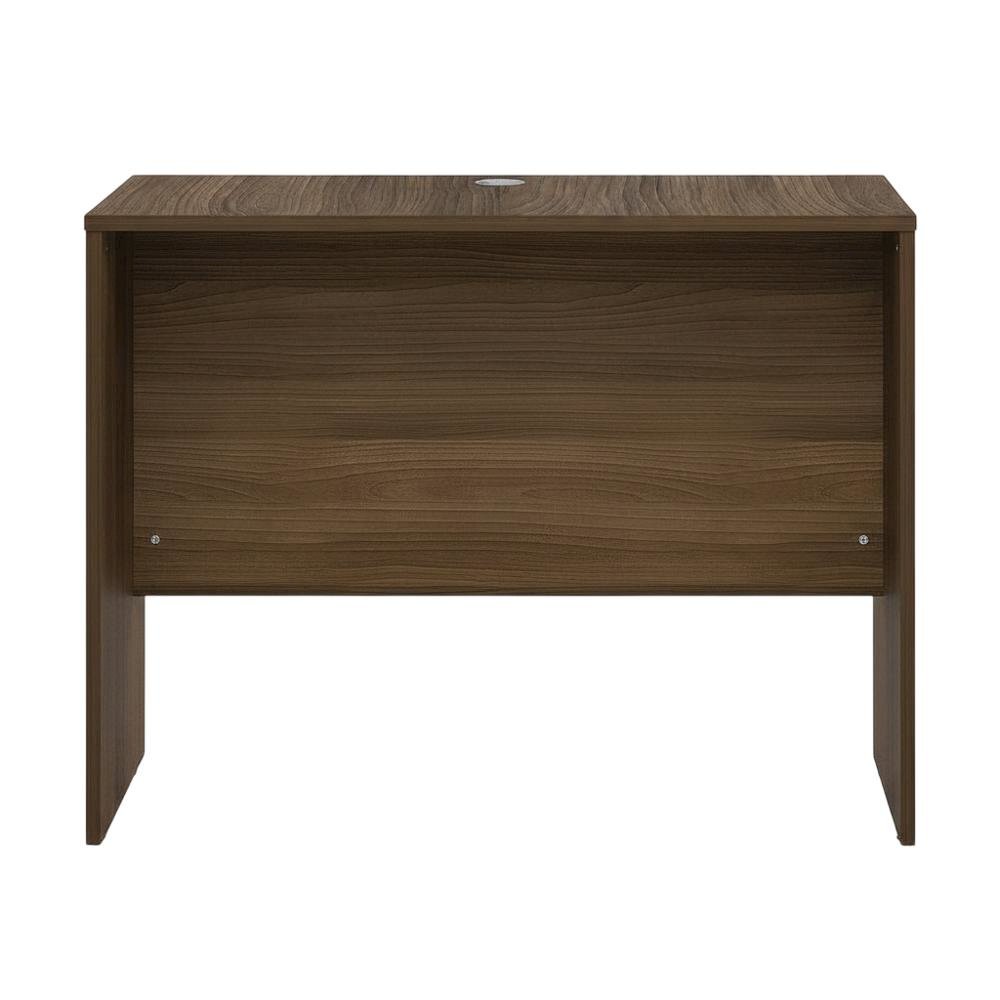 Modern Walnut 35-Inch Rectangular Desk Return For Executive Office Space