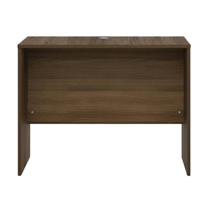 Modern Walnut 35-Inch Rectangular Desk Return For Executive Office Space