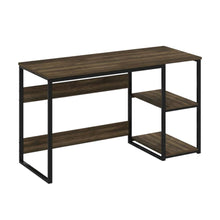 Engineered Wood Study Desk In Columbia Walnut Finish With Spacious Work Surface
