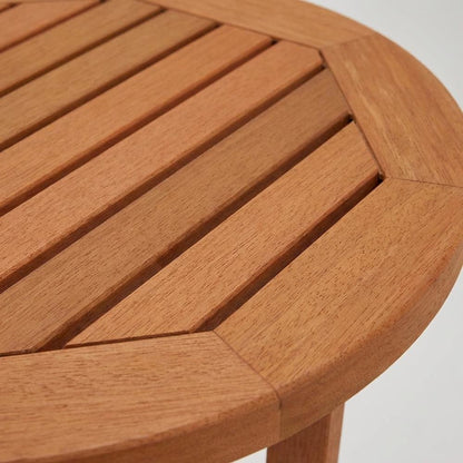 Oil Hardwood Outdoor Patio Bar Table with Natural Finish for Backyard