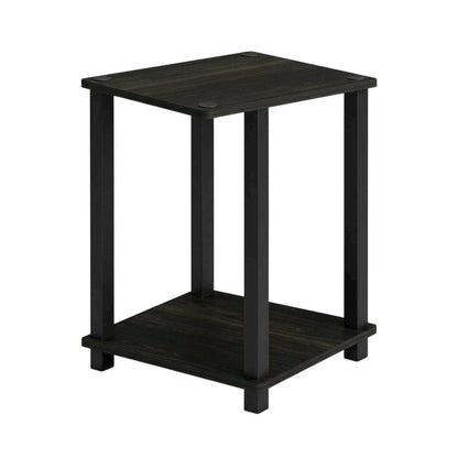 Nightstand Set with Engineered Wood Finish and Compact Design