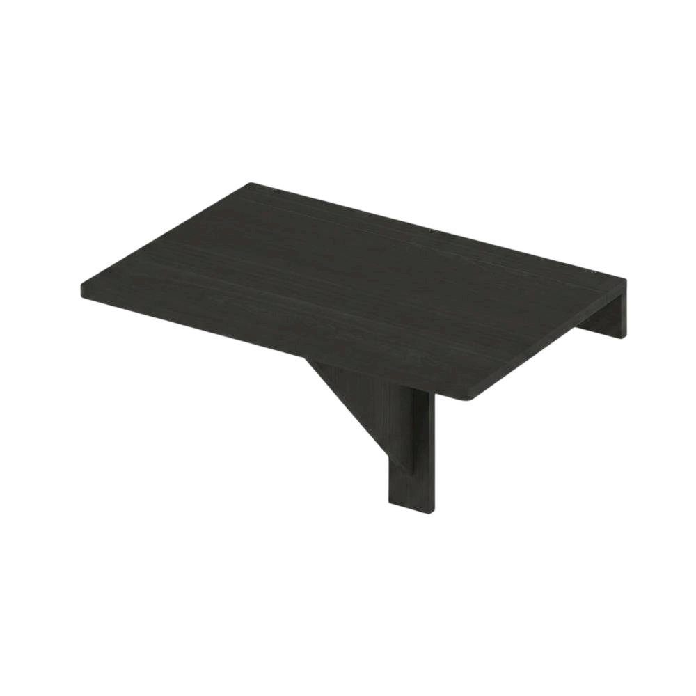 Brown, Wall Mounting Folding Table, Folding Design, Wall Mounted