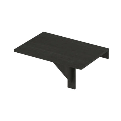 Brown, Wall Mounting Folding Table, Folding Design, Wall Mounted
