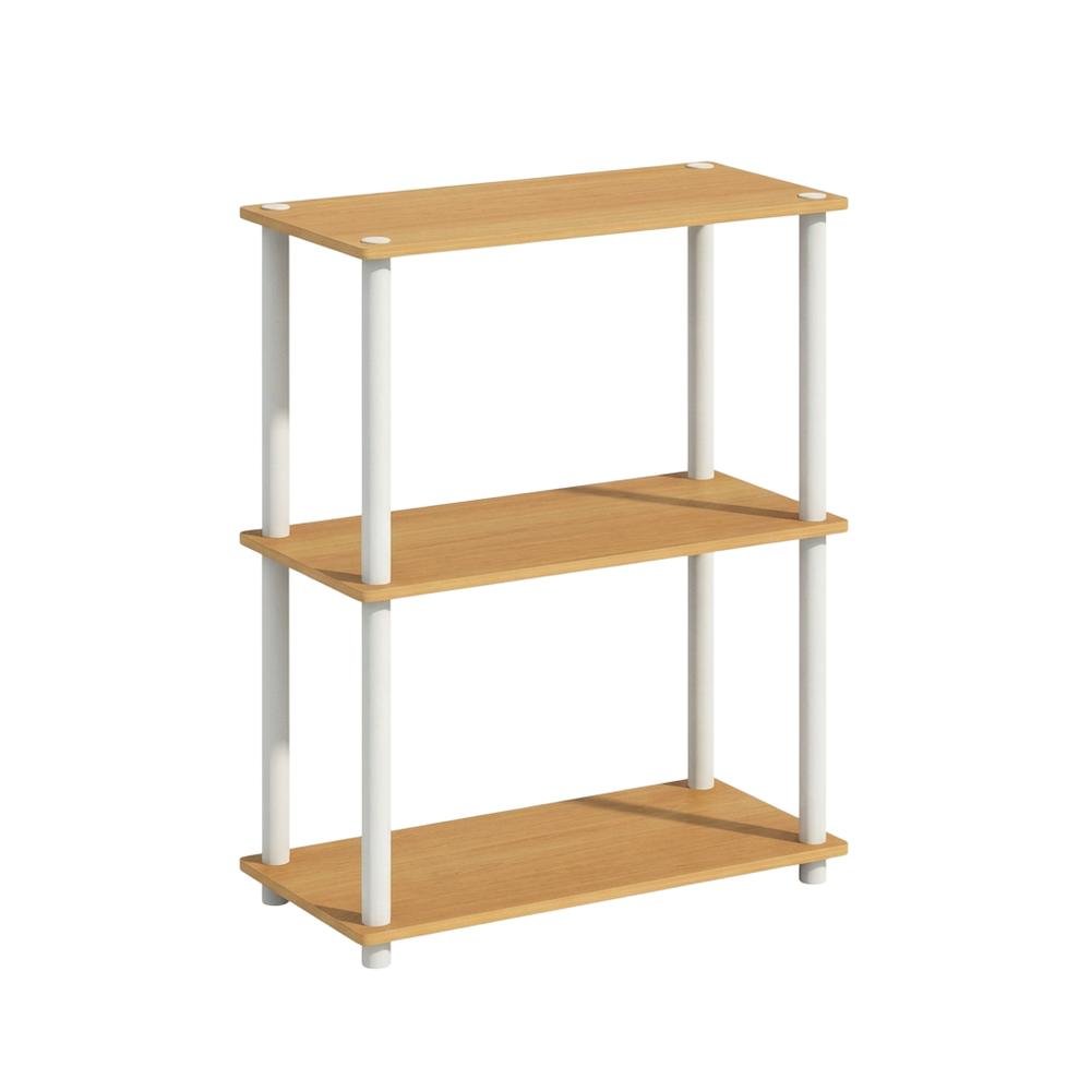 Engineered Wood bookcase with modern design for living room or office storage