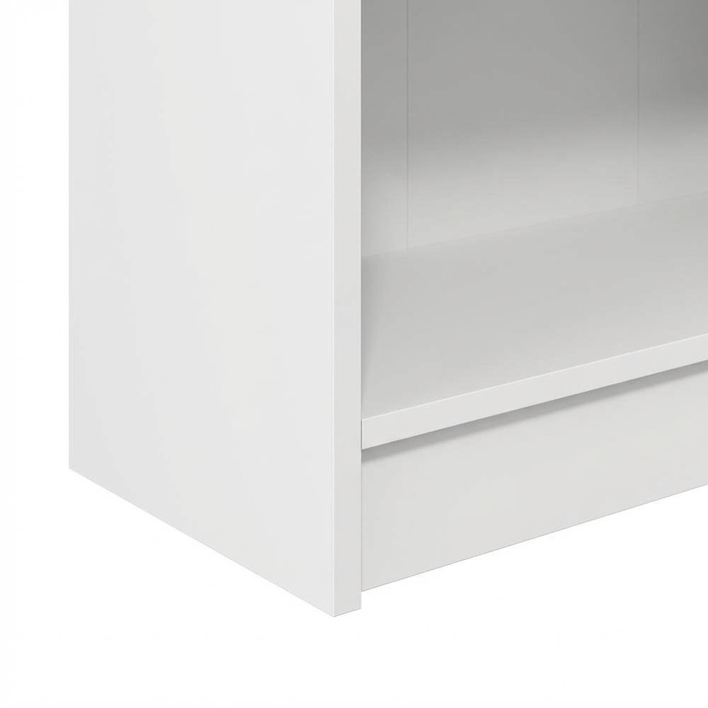 Engineered Wood Bookcase with Open Shelving for Home Office and Living Room