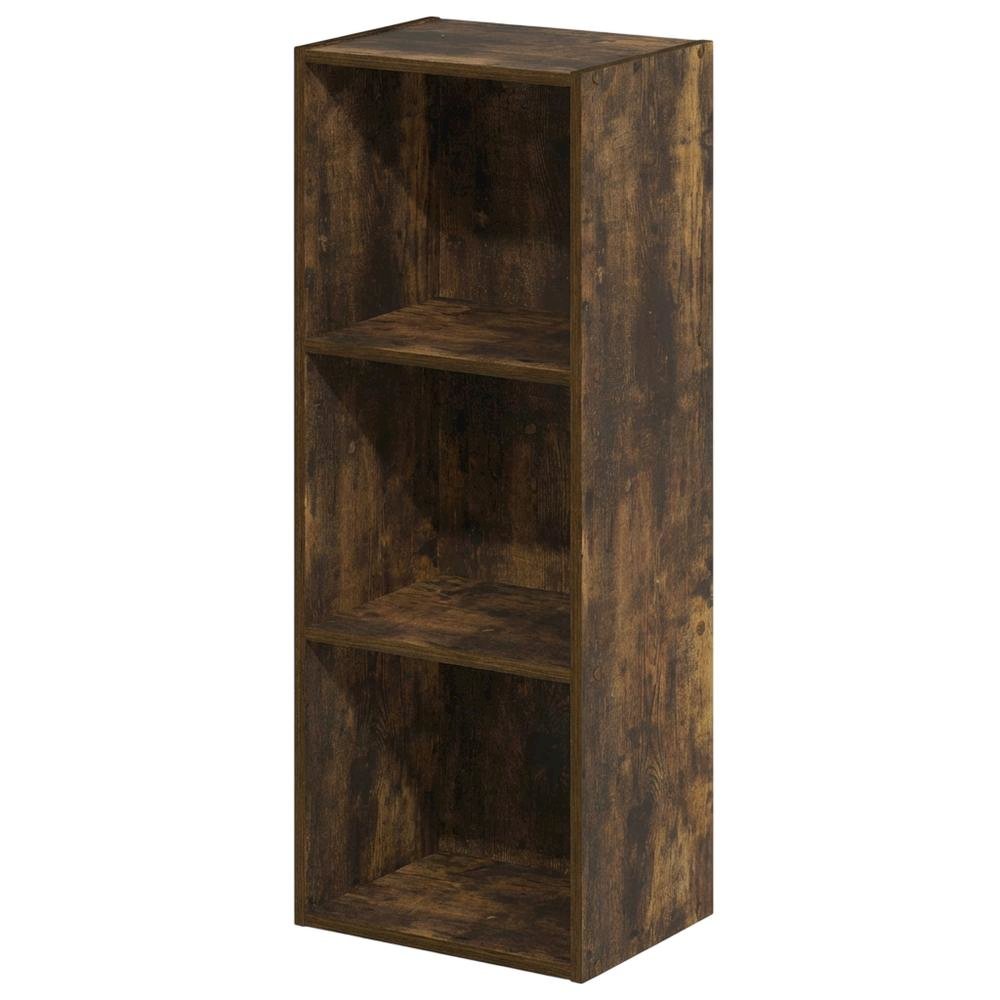 Engineered Wood Bookcase with Adjustable Shelves and Durable Design
