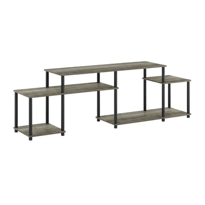 Engineered Wood TV stand for 55-inch screens with modern design
