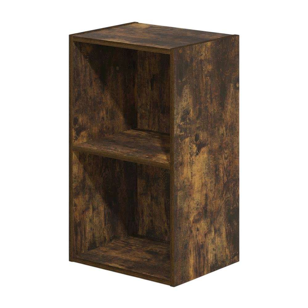 Engineered Wood Bookcase with Open Shelving for Home or Office Storage