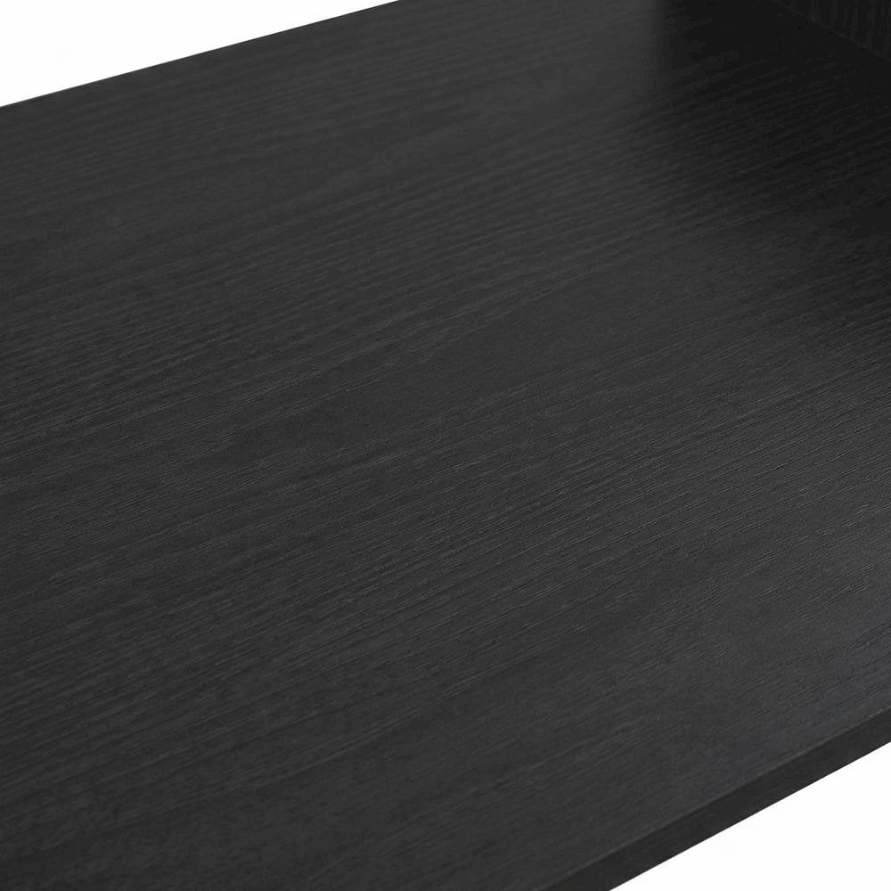 Stainless Steel Laptop Desk with Americano Finish for Home Use