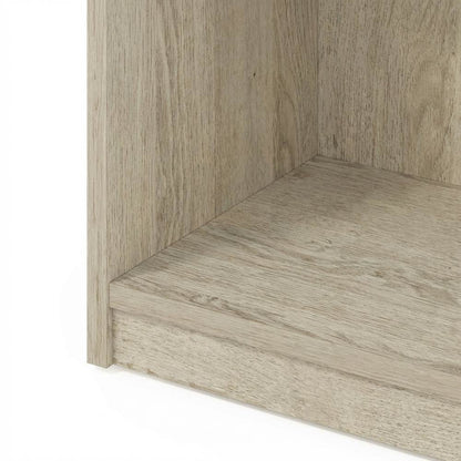 Engineered Wood 2-Tier Open Shelf Bookcase