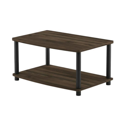 Engineered Wood TV stand with elevated design and no tools required