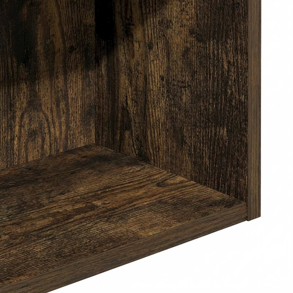 Engineered Wood Bookcase with Sturdy Construction and Space-Saving Design