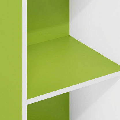 Storage solution with 2 open tiers, suitable for living room or office