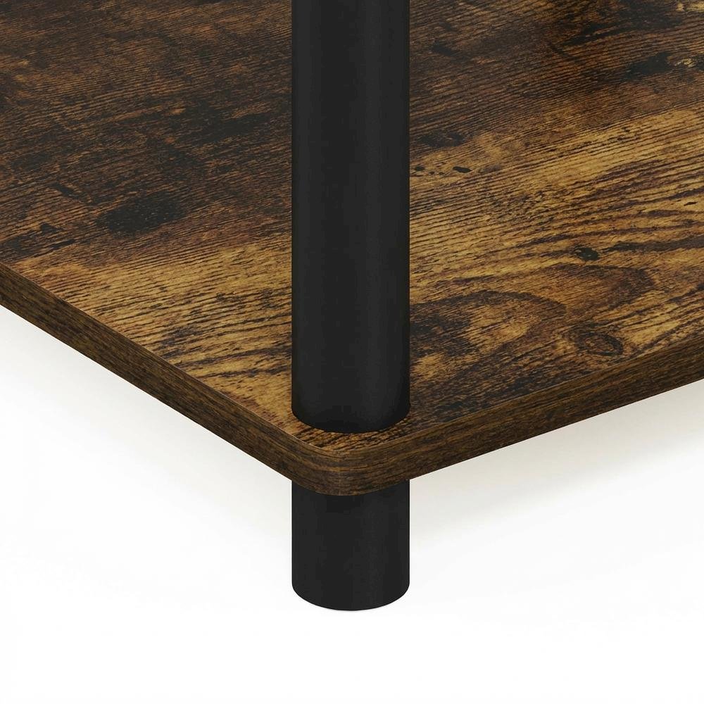 Finish End Table with Modern Design