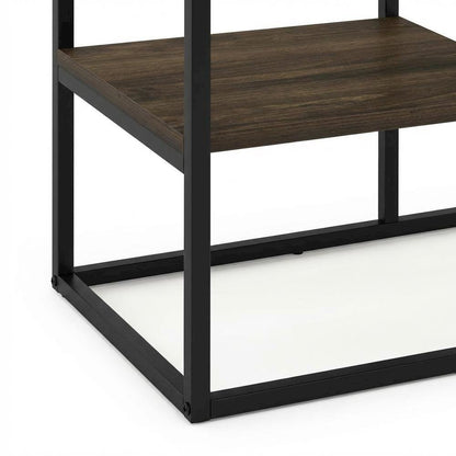 Modern TV stand, up to 50-inch TVs in Columbia Walnut finish, composite wood