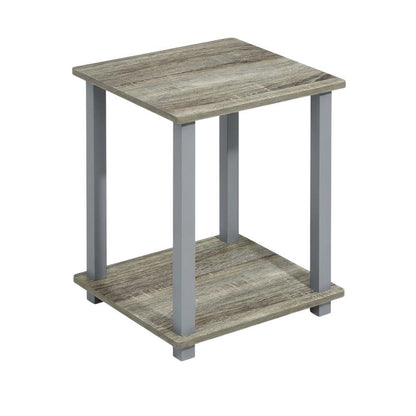 Engineered Wood Bookcase with Open Shelves for Living Room Storage