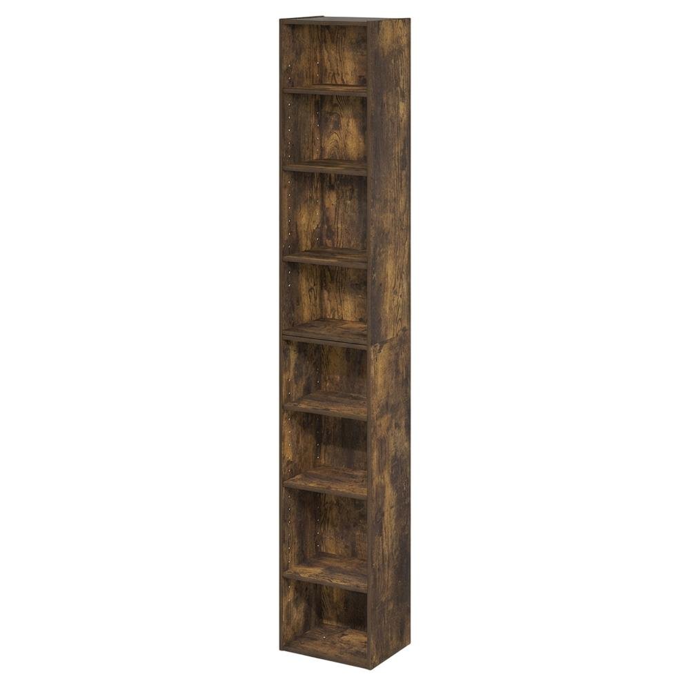 Engineered Wood Bookcase in Classic Finish for Home & Office Storage