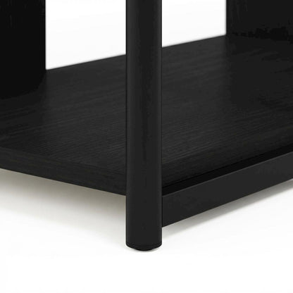 Modern TV Stand for 65-Inch Screens with Metal and Wood Finish