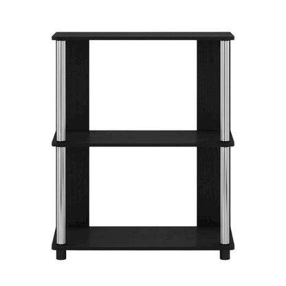Engineered Wood Bookcase with Shelving for Storage and Display