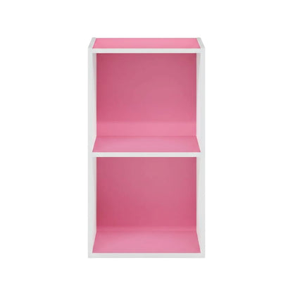 Engineered Wood bookcase with open shelving for home storage