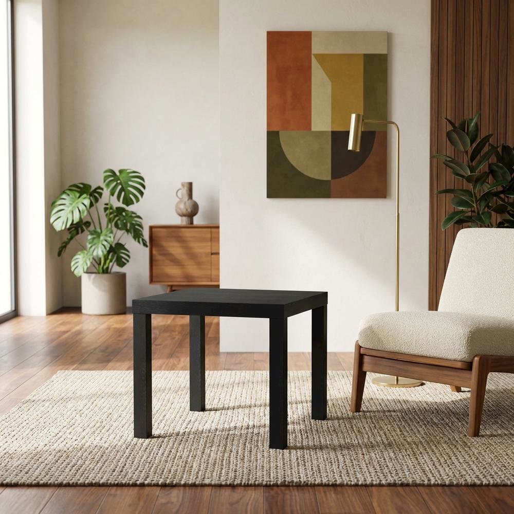 Side Table, Quality Build, Durable Engineered Wood Frame