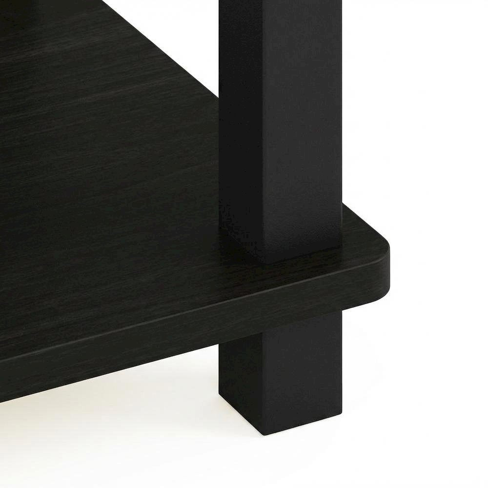 Small Espresso/Black End Table for Compact Living Spaces