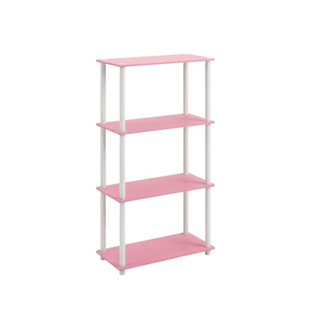 Engineered Wood Bookcase with Open Shelving for Living Room Storage