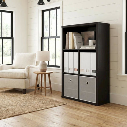 Engineered Wood bookcase with sleek design, sturdy construction, ideal