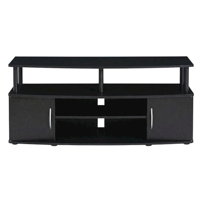 Contemporary Large Entertainment Center for Up to 50-In TV with Storage