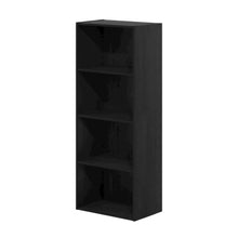 4-Tier Open Shelf Bookcase with Sturdy Engineered Wood Construction