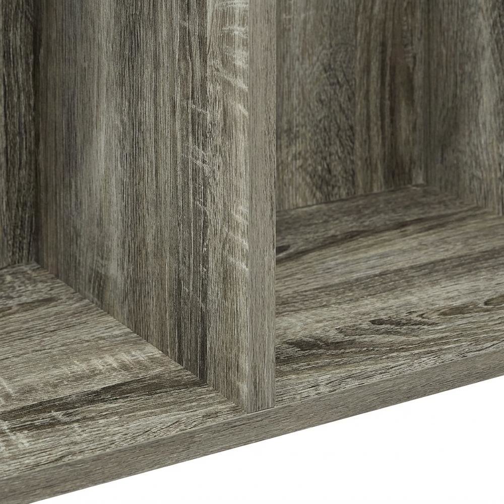 Engineered Wood Bookcase in Warm Brown Finish for Elegant Home Storage