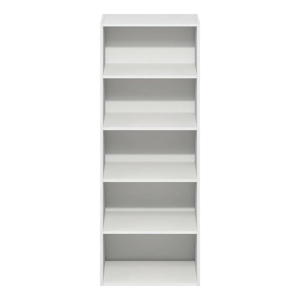 Engineered Wood bookcase with open shelving for home storage