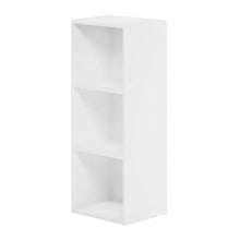 3-Tier No Tool Assembly Bookcase with Open Shelves for Easy Storage
