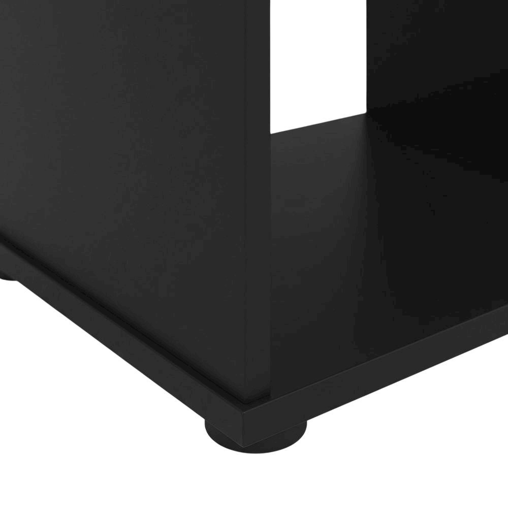 Large Engineered Wood media console with LED lighting for TV up to 65 inches