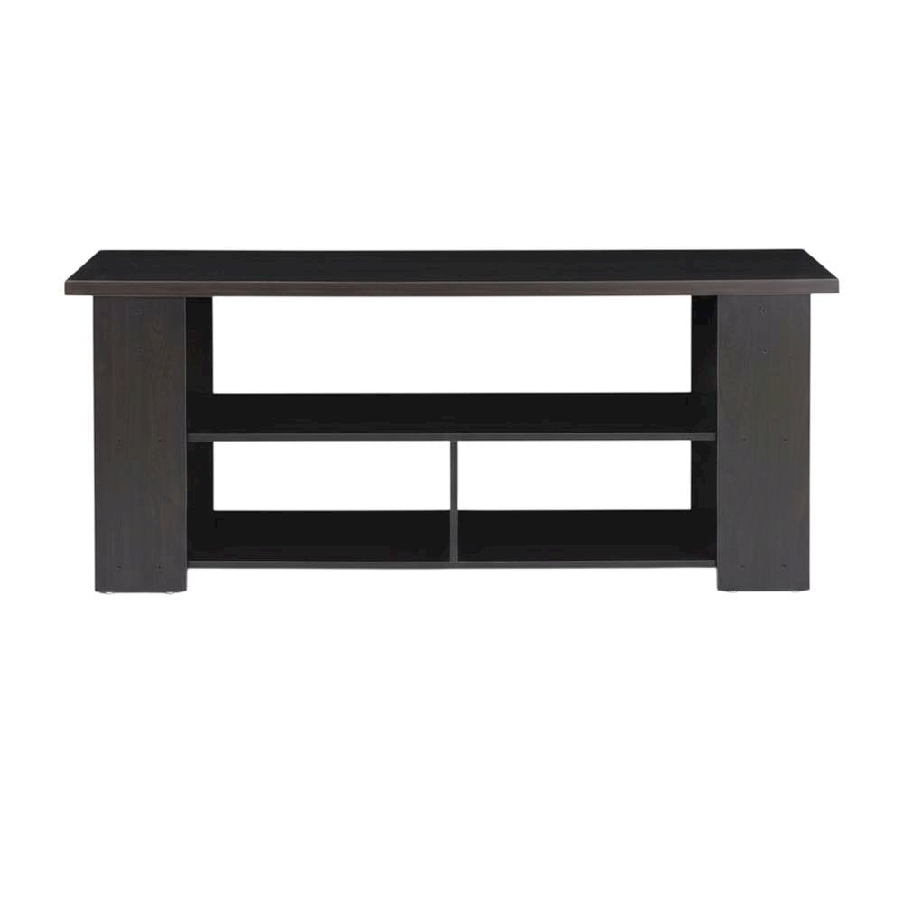 Espresso TV Stand for Up to 50-Inch with Composite Wood Finish