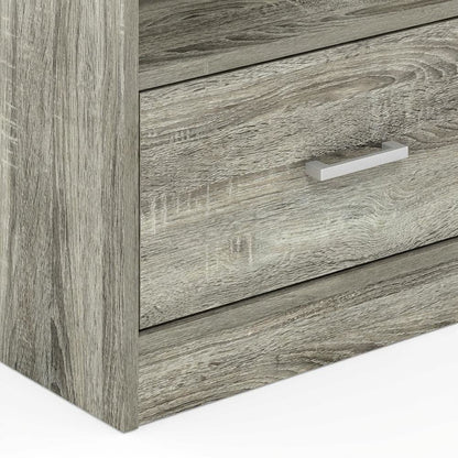 TV Stand with Drawer and Engineered Wood Construction