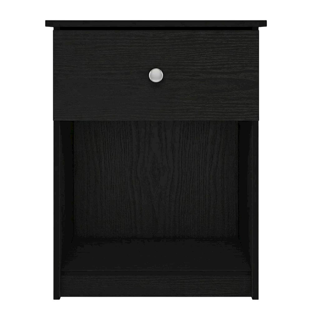 Engineered Wood Nightstand Set with Drawer - Modern Bedside Storage