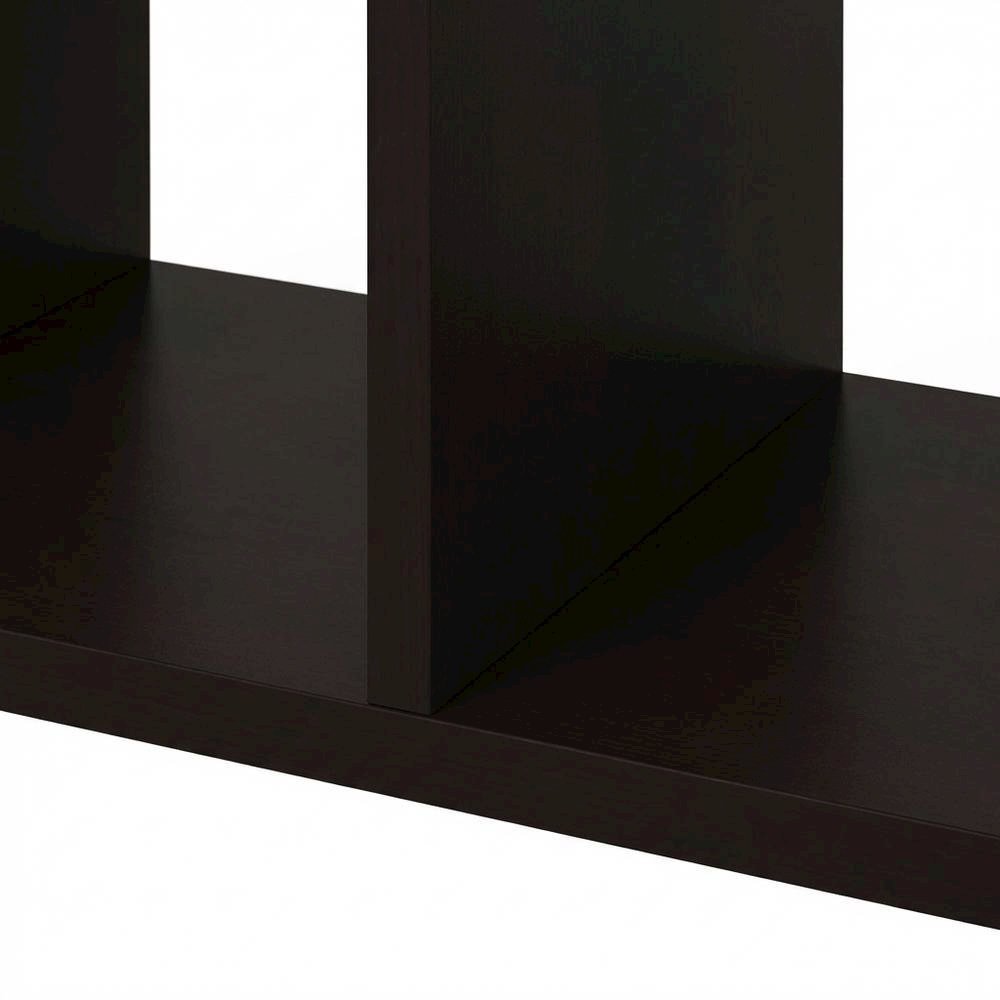 Engineered Wood bookcase with open shelving for versatile storage