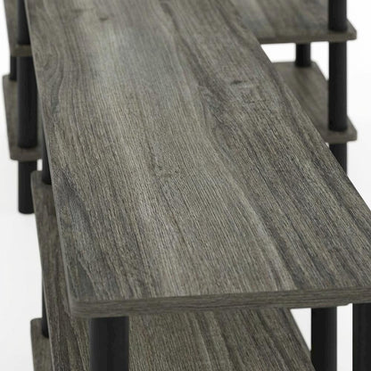 Engineered Wood TV stand for 80 inch TVs with modern design and sturdy build