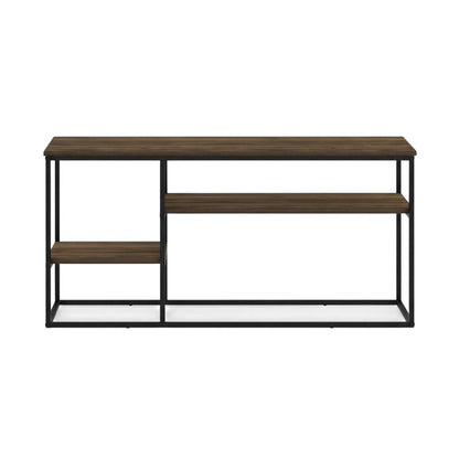 Modern TV stand, up to 50-inch TVs in Columbia Walnut finish, composite wood