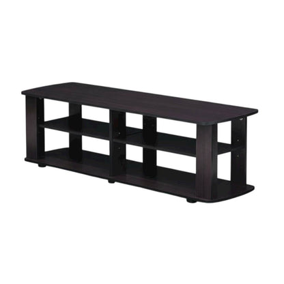 Engineered Wood TV Stand with Spacious Storage and Sleek Design