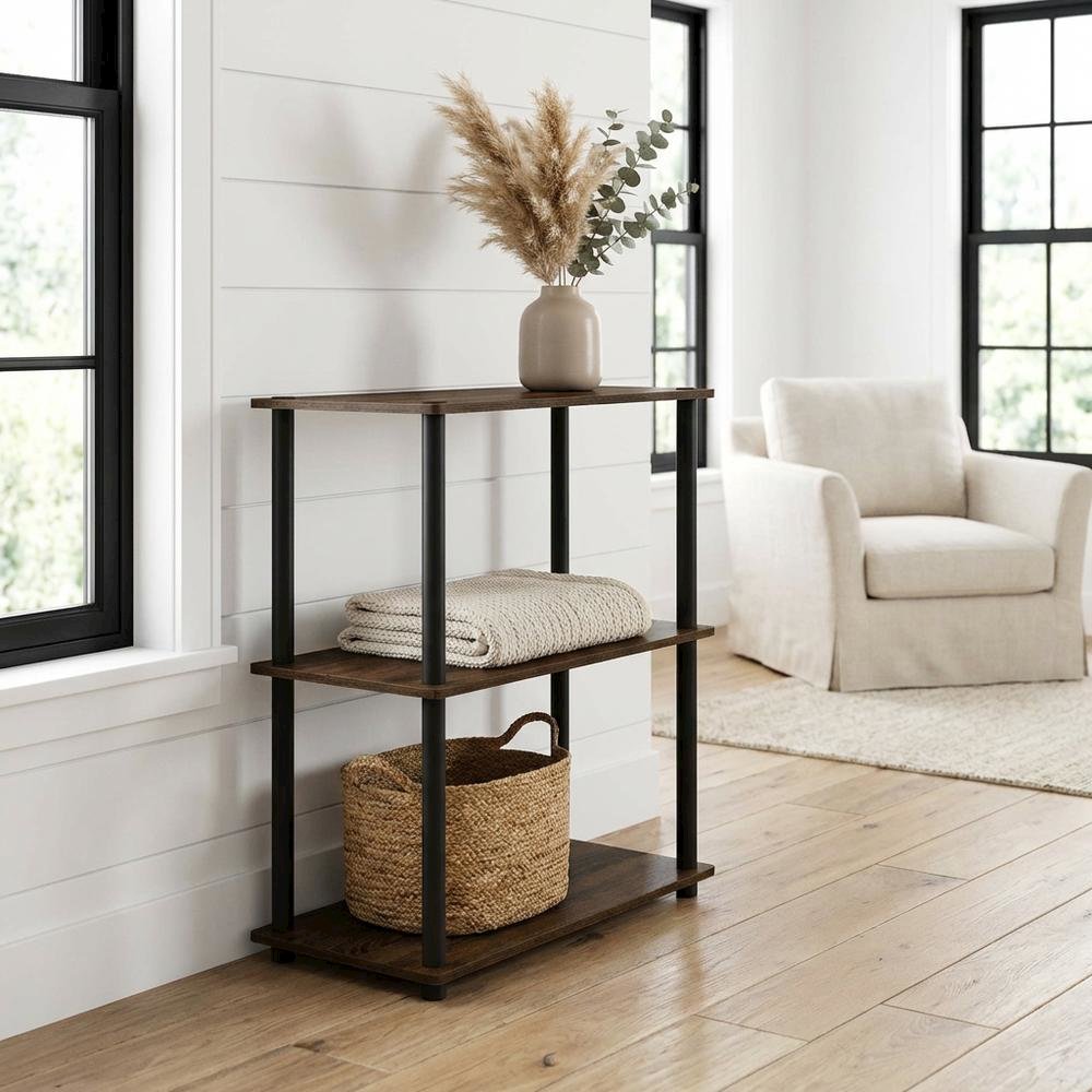 Engineered Wood bookcase with sleek design for home storage