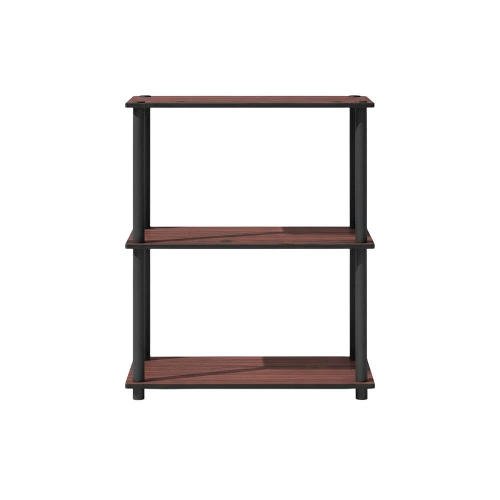 Engineered Wood Bookcase with Open Shelving for Home Office or Living Room