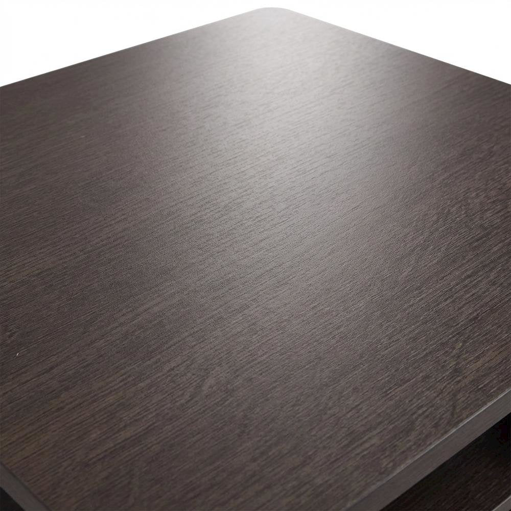Engineered Wood End Table with Storage Drawer and Modern Design