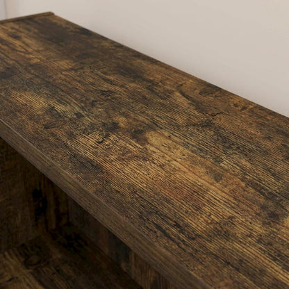 Engineered Wood Bookcase with Sturdy Construction and Space-Saving Design