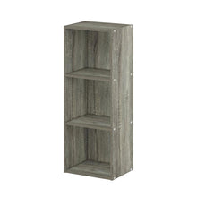 3-Tier Open Shelf Bookcase with No Tool Assembly