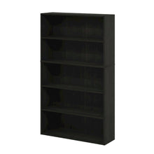 5-Tier Open Shelf Bookcase with Sturdy Engineered Wood Construction
