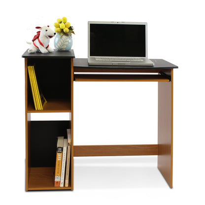 Econ Multipurpose Computer Writing Desk, Light Cherry/Black