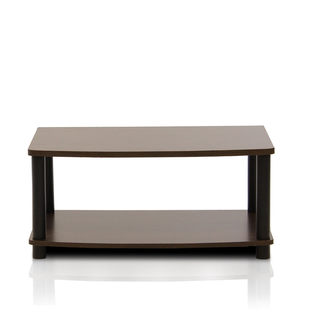 Turn-N-Tube No Tools 2-Tier Elevated TV Stands